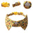 Crofta Christmas Cat Bowtie Adjustable Festive Cat Accessory for Kittens Small Dogs yellow