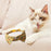 Crofta Christmas Cat Bowtie Adjustable Festive Cat Accessory for Kittens Small Dogs yellow