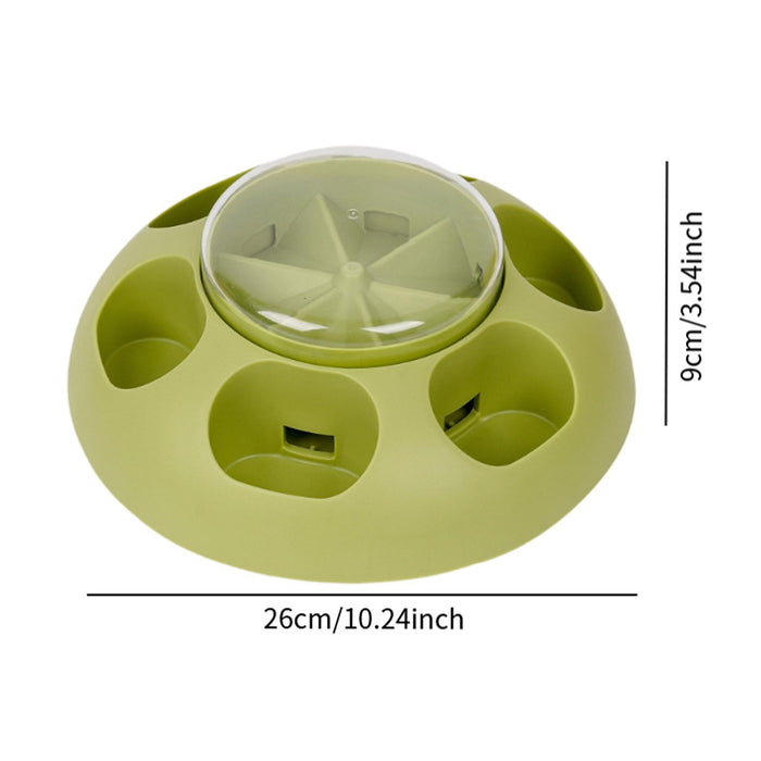 Crofta Dog Cat Bowl Press for Small and Medium Dogs Multipurpose Non Slip Food Bowl