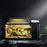 Crofta Micro Landscape Fish Tank Sturdy Mini Fish Tank for Tabletop Household Decor black