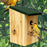 Crofta Wood Bird Nest Birdhouse Bird Cage for Garden Parakeet Bluebird Patio