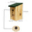 Crofta Wood Bird Nest Birdhouse Bird Cage for Garden Parakeet Bluebird Patio