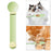 Crofta Cat Strip Squeeze Spoon Multi Use Cat Wet Feeder for Cat Kitten Wet Food Green