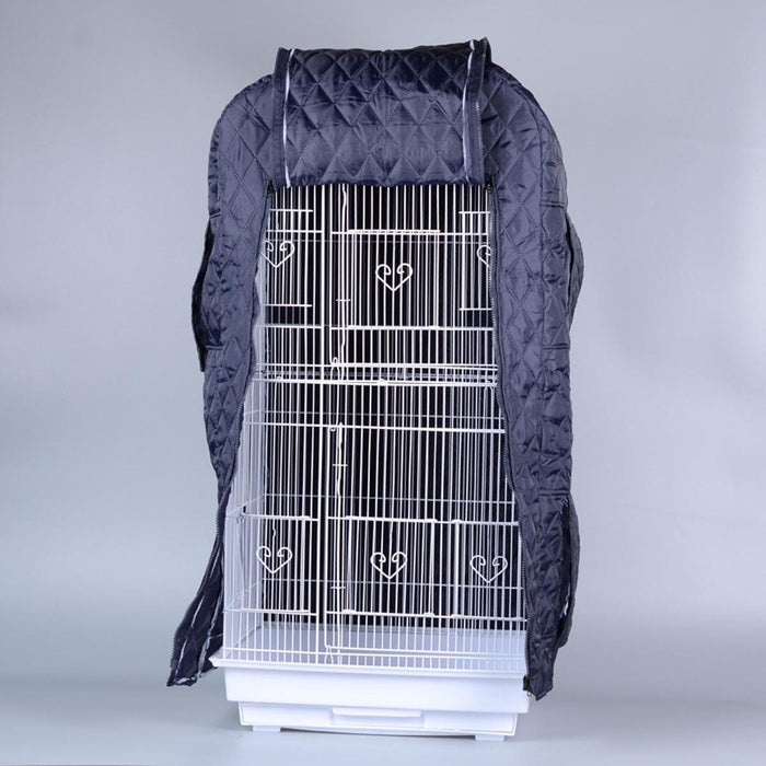 Crofta Windproof Bird Cage Cover Sunproof Warm Birdcage Cover for Lovebirds Budgies Thick