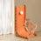 Crofta Cat Scratch Post Lounge Bed L Scratcher Felt Gifts Wood Cardboard Pad orange