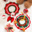 Crofta Knitting Cat Collar Handmade Adjustable Decorative Neckwear Necklace for Cat Snowman