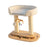 Crofta Cat Tree Toy Double Layers Double Turntable for Indoor Cats Modern Cat House