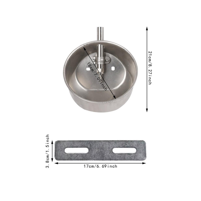 Crofta Automatic Pig Waterer Drinker Livestock Waterer for Piglets Pig Farm Animals L