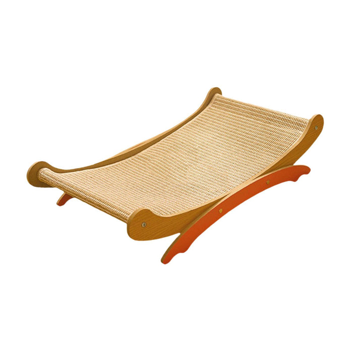 Crofta Cat Scratching Pad Cat Lounger for Protect Carpets and Carpets Rest Sleeping Orange