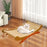 Crofta Cat Scratching Pad Cat Lounger for Protect Carpets and Carpets Rest Sleeping Orange