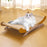 Crofta Cat Scratching Pad Cat Lounger for Protect Carpets and Carpets Rest Sleeping White