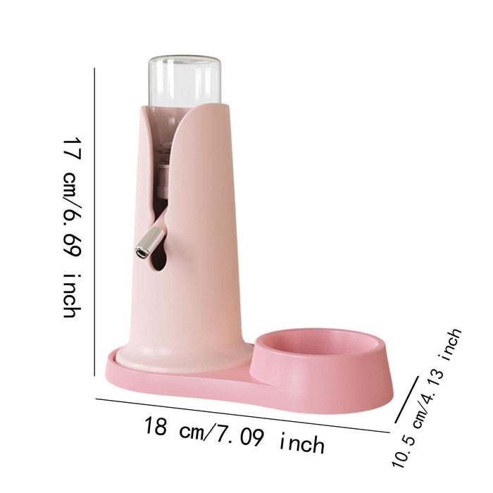 Crofta Hamster Kettle Adjustable Comfortable Pet Supplies for Small Animals Parrots pink