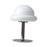 Crofta Lollypop Lamp Ambient Table Lights Glass Bedside Lamp for Dresser Party Home white