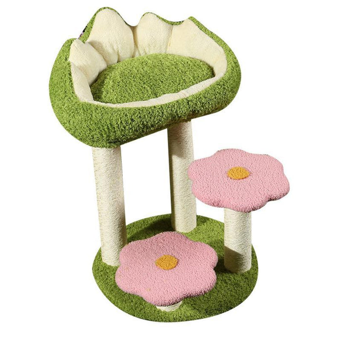 Crofta Cat Tree for Indoor Cats Bed Grind Claws Furniture Protector Scratching Posts