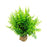 Crofta Artificial Plants Aquarium Decoration Realistic Fake Plants Artificial Stems 23x22x23cm