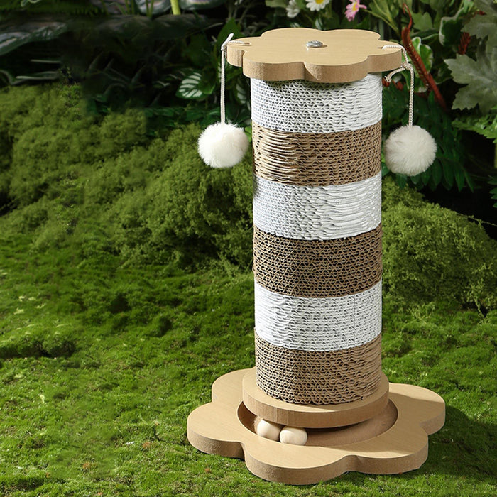 Crofta Cat Scratch Post Cat Toy All Season for Indoor Cats for Kitties Cats Kittens