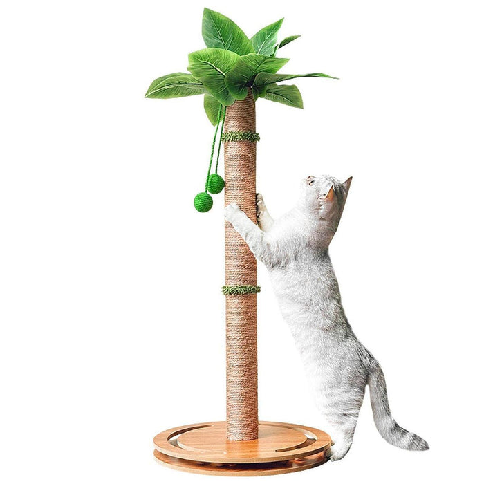 Crofta Cat Scratch Post Cat Claw Scratcher for Entertainment Indoor Cats Kittens