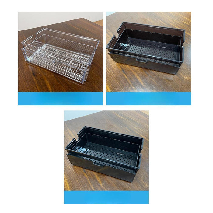 Crofta Aquarium External Filter Drawer Drip Tray Filtration Box Drip Water Flow Box Brown