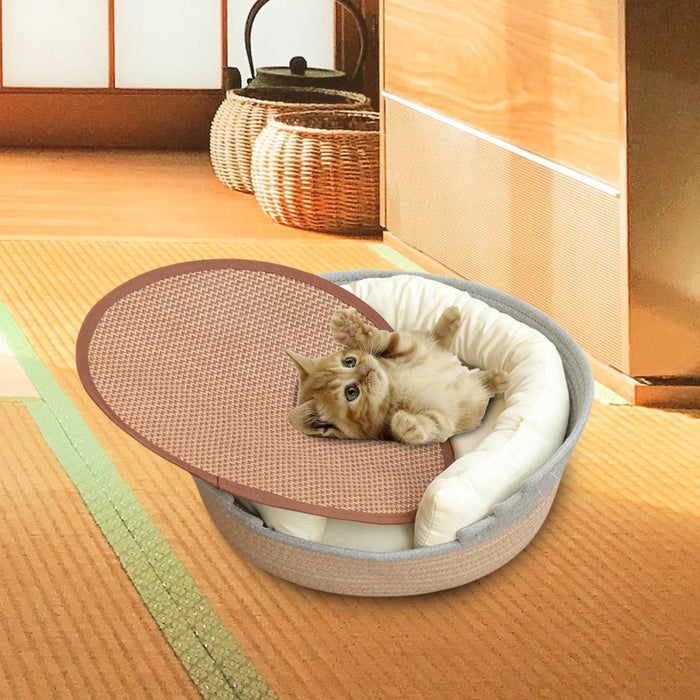 Crofta Cat Scratcher Bed Kitten Scratcher Board Pad for Indoor Cats Pet Toys Kitten S