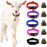 Crofta 5 Pieces Goats Collar Set Anti Slip Cow Adjustable Grazing Copper Bell Collar