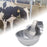 Crofta Automatic Cattle Drinking Water Bowl Portable Water Trough for Dog Cow Goats Aluminum