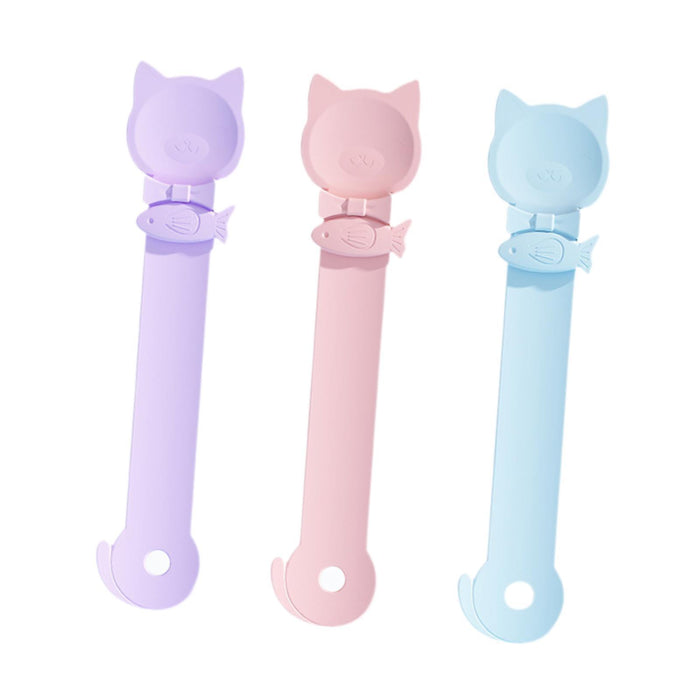 Crofta 3Pcs Cat Feeder Spoon Multifunctional Cat Stick Dispenser Tool Pet Puppy Cat