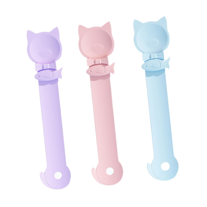 Crofta 3Pcs Cat Feeder Spoon Multifunctional Cat Stick Dispenser Tool Pet Puppy Cat