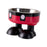 Crofta Puppy Bowl Food Feeding Dish Cat Food Bowl for Small Pets Food and Water Dog Black Red