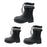 Crofta Women Rain Boots Waterproof Anti Slip Rainboots for Outside Traveling Hiking for 35 to 36 EU