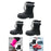 Crofta Women Rain Boots Waterproof Anti Slip Rainboots for Outside Traveling Hiking for 35 to 36 EU