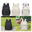 Crofta Travel Laptop Backpack Portable Business Backpack for Commute Camping Sports Black