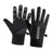 Crofta Winter Gloves Hand Warmer Mittens for Outdoor Activities Motorcycling Biking Women Slip on Black