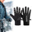 Crofta Winter Gloves Hand Warmer Mittens for Outdoor Activities Motorcycling Biking Women Slip on Black