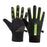 Crofta Winter Gloves Hand Warmer Mittens for Outdoor Activities Motorcycling Biking Women Slip on Black and Green