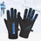 Crofta Winter Gloves Hand Warmer Mittens for Outdoor Activities Motorcycling Biking Men Slip on Black and Blue