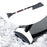 Crofta Extendable Snow Brush Removable Snow Ice Removal Tool for SUV Windshield Car