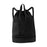 Crofta Mesh Swim Drawstring Backpacks Basketball Bag for Workout Outdoor Volleyball Black