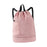 Crofta Mesh Swim Drawstring Backpacks Basketball Bag for Workout Outdoor Volleyball Pink