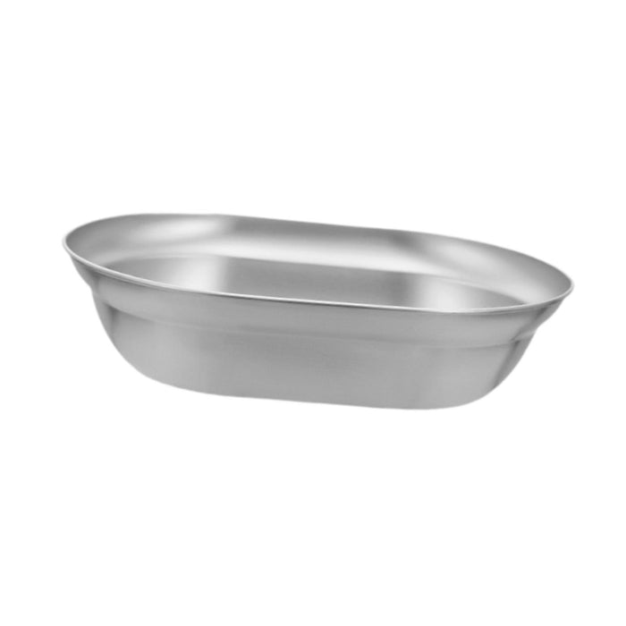 Crofta Stainless Steel Mixing Bowl Easy to Clean Practical Cookware for Family Camp