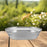 Crofta Stainless Steel Mixing Bowl Easy to Clean Practical Cookware for Family Camp