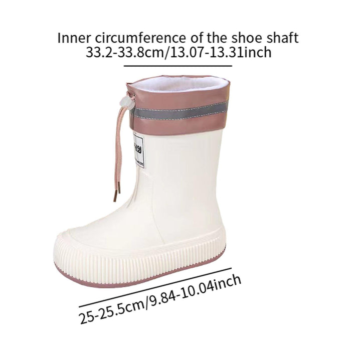 Crofta Women Rain Boots Work Boots Non Slip Rainboots for Fishing Outside Traveling 40 to 41