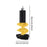 Crofta Ice Drill Auger Ice Fishing Drill for Rivers Fishing Winter Outdoor Supplies 50 cm Yellow