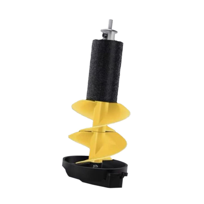 Crofta Ice Drill Auger Ice Fishing Drill for Rivers Fishing Winter Outdoor Supplies 50 cm Yellow