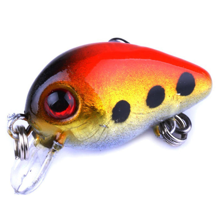 Crofta 10x Bass Fishing Lures Simulated Fishing Accessories Bionic Lures Hard Baits