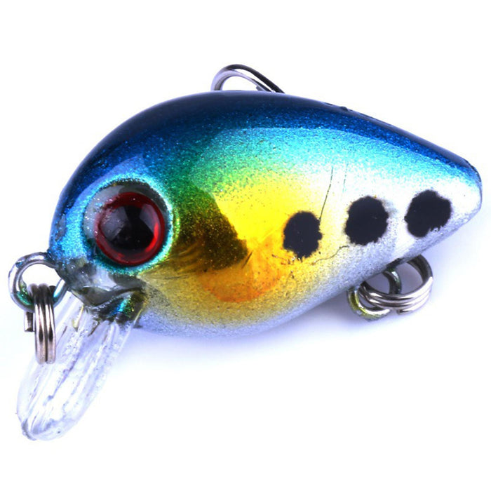 Crofta 10x Bass Fishing Lures Simulated Fishing Accessories Bionic Lures Hard Baits