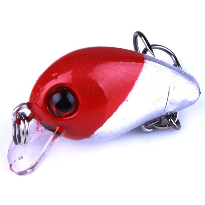 Crofta 10x Bass Fishing Lures Simulated Fishing Accessories Bionic Lures Hard Baits