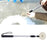 Crofta Adjustable Ice Fishing Skimmer Scoop Ice Ladle Winter Ice Fishing Equipment Scoop Dia 11cm