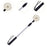 Crofta Adjustable Ice Fishing Skimmer Scoop Ice Ladle Winter Ice Fishing Equipment Scoop Dia 11cm