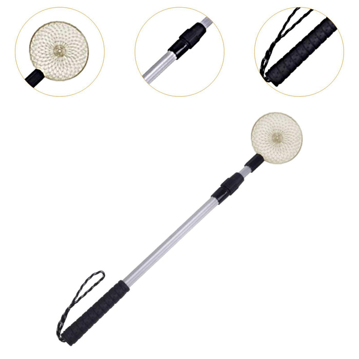 Crofta Adjustable Ice Fishing Skimmer Scoop Ice Ladle Winter Ice Fishing Equipment Scoop Dia 11cm