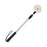 Crofta Adjustable Ice Fishing Skimmer Scoop Ice Ladle Winter Ice Fishing Equipment Scoop Dia 14cm